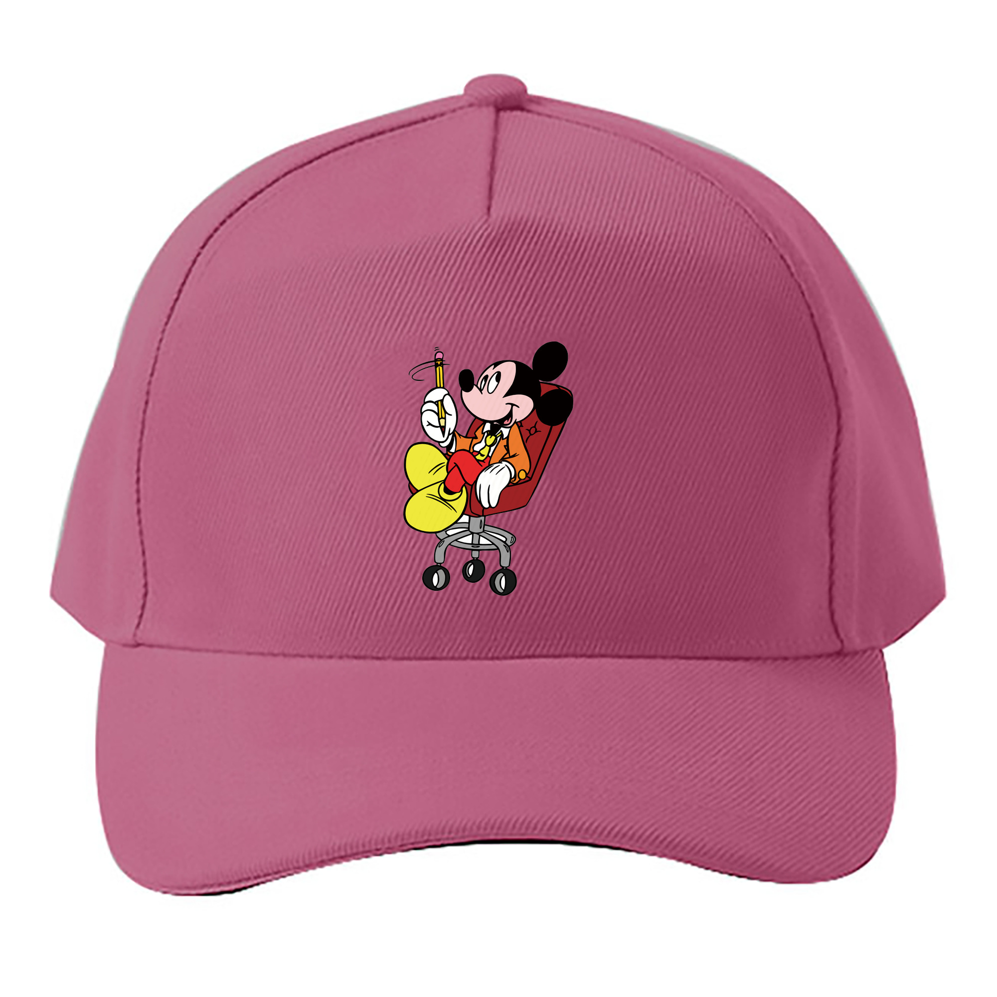（画像用） ミッキーマウス Mickey Mouse ベースボールキャップ 綿100％ 男女兼用 帽子 スポーツ